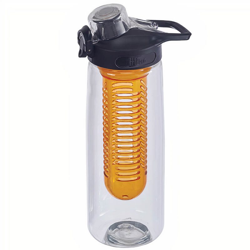 אקו בקבוק ספורט פלסטי עם פילטר לפירות מבית 2946 H2O-Pro כתום_auto_x2